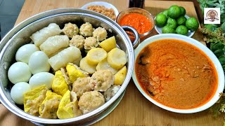 Siomay Ayam Bandung Komplit Sambel Kacangnya Juara Banget [upl. by Renat]