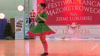 PERFEKTO CzechowiceDziedzice  solo baton  Mikołajkowy Festiwal Wschowa 2023 [upl. by Gardol763]