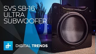 SVS SB16 Ultra Subwoofer  Hands On Review [upl. by Yrtneg]