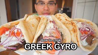 How to cook GREEK GYRO [upl. by Feilak603]