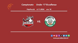 HIGHLIGHTS UNDER 17 ECC BASKET GIRONE A 20242025  PERUGIA BASKET VS IL CAMPETTO BASKET ANCONA [upl. by Hildagarde182]