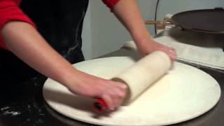 How to roll a lefse pattie [upl. by Komara]