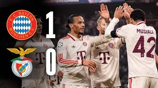 Bayern beat Benfica with Musiala header  Highlights Champions League [upl. by Bekki351]