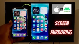 How To Screen Mirror And Connect iPhone With Smart TV Or Android TV [upl. by Magnien634]