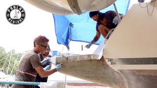 HOW WE EXTENDED OUR CATAMARAN  Part 3 [upl. by Goff]