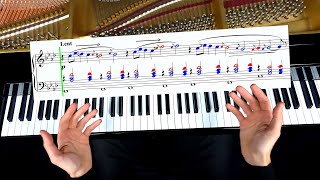 How to Play Erik Satie  Gnossienne No1 Tutorial [upl. by Glenine765]