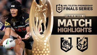 NRL 2023  Panthers v Storm  Match Highlights [upl. by Aronow]