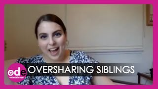 Beanie Feldstein Talks Oversharing With Brother Jonah Hill [upl. by Ecyt]