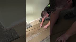 Get the cardboard out ✅ flooring howto diy teirnanmccorkell tips [upl. by Freda929]