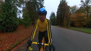 Autumn cycling at Ohlsdorf Cemetery [upl. by Kohl]