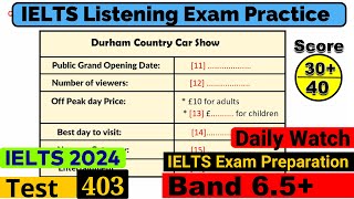 IELTS Listening Practice Test 2024 with Answers Real Exam  403 [upl. by Helmut]