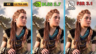 DLSS 37 VS FSR 31 VS NATIVE RESOLUTION  DIRECT COMPARION IN 4K [upl. by Akoyin]