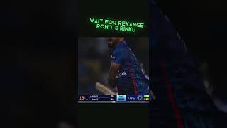 Rinku amp rohit revange 😈 shorts cricket viralshorts [upl. by Ephram]