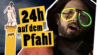 Challenge 24 Stunden auf dem Pfahl beim Festival  „Das schaffst du nie“ [upl. by Ekaterina]