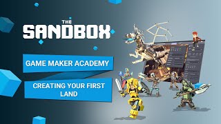 The Sandbox Game Maker Alpha Tutorial  Creating Your First LAND [upl. by Navy]