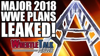 MAJOR WWE 2018 PPV Plans LEAKED  WrestleTalk News Nov 2017 [upl. by Atnim]