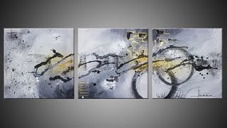 Abstract acrylic painting demo video  Ulex Minor by John Beckley [upl. by Adriene]