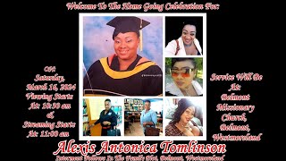 Alexis Antonica Tomlinson Home Going Service Part One [upl. by Sivle]