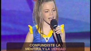 HDMaria Isabel  KARAOKE  Mira Niño [upl. by Strephonn637]