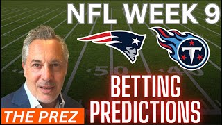 Patriots vs Titans Predictions Picks and Best Bets  2024 NFL Week 9 Bets [upl. by Toll38]