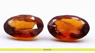 Axinite Gemstone  Gemstones TV [upl. by Tnomel]