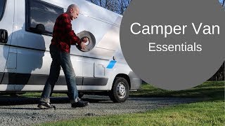 Camper Van Essentials What I wish Id known amp useful accessories [upl. by Atirb]