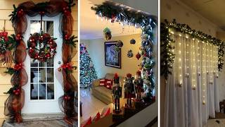 479 iDEAS de GUIRNALDAS NAVIDEÑAS elegantes para que te sumerjas en el espíritu navideño de tu casa [upl. by Merrily361]