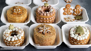 БЕНТО МЕДОВИК  БЕНТОТОРТЫ 5 в 1  BENTO Honey CAKES [upl. by Adamsen]