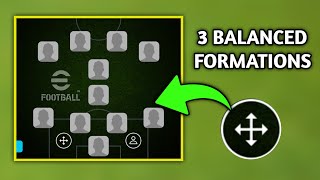 3 Balanced Custom Formations To Try in eFootball 24 😯⚡ [upl. by Adnomar593]