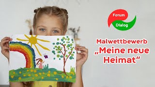 Malwettbewerb „Meine neue Heimat“ [upl. by Warfeld]