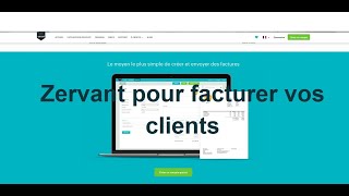 Zervant pour facturer vos clients [upl. by Kenwee]