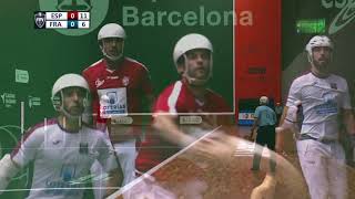 MUNDIAL DE PELOTA VASCA CESTA PUNTA BARCELONA 2018 [upl. by Just618]