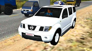 Driving the Nissan Pathfinder dCi  Bussid Car Mod  Bus Simulator Indonesia Gameplay [upl. by Faina772]