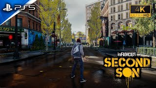 inFAMOUS Second Son  PS5 Gameplay  4K 60FPS [upl. by Azpurua]