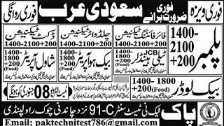 Today 08012024 All jobs in Pakistan [upl. by Atinrahc]