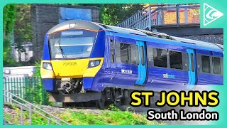 Trains at St Johns London SEML 21082023 [upl. by Bigg355]