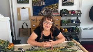 Deanne Fitzpatrick Rug Hooking Studio Welcome to the art of rug hooking [upl. by Atinyl]