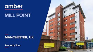 Property Tour  Mill Point  Best Student Accommodation in Manchester  UK  amber [upl. by Plato]