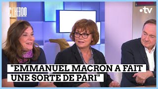 Dissolution  dans la tête d’Emmanuel Macron  C l’hebdo  15062024 [upl. by Ailen]