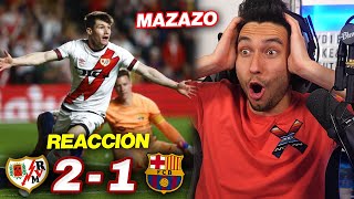 REACCIONANDO al Rayo Vallecano vs Barcelona 21 ADIÓS AL RECORD [upl. by Eceinhoj]