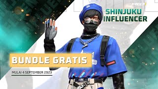 Bundle Gratis Pilihan Rakyat FF Telah Datang  Garena Free Fire [upl. by Annaej]