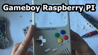 Console portable gameboy raspberry pi partie 2  Découpage de la console [upl. by Azal]