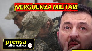 CRISIS INTERNA Drogadictos en la primera línea del ejército ucraniano según comandante [upl. by Oicelem216]