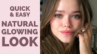 5 Min Natural Glowing Look  Charlotte Tilbury Challenge  Valeria Lipovetsky [upl. by Arotak]