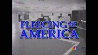 October 18 1995 NBC Nightly News Promo Fleecing of America [upl. by Ela]