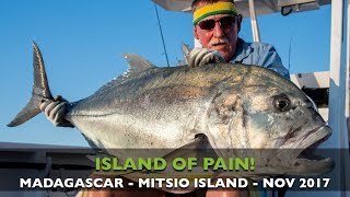 MADAGASCAR  MITSIO ISLAND  GT FISHING [upl. by Jilleen]