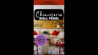 Chinoiserie WALL PANEL Design Ideas  Interior Design Styles [upl. by Danby]