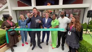 Ideal Home Show 2024  George Clarke opening the Dream Home [upl. by Naibaf]