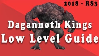 Runescape 3  Low Level Dagannoth Kings Solo Guide [upl. by Lorin390]