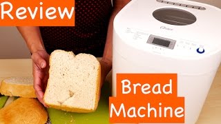 Oster 2Pound Expressbake Bread Machine CKSTBRTW20 REVIEW [upl. by Airetas89]